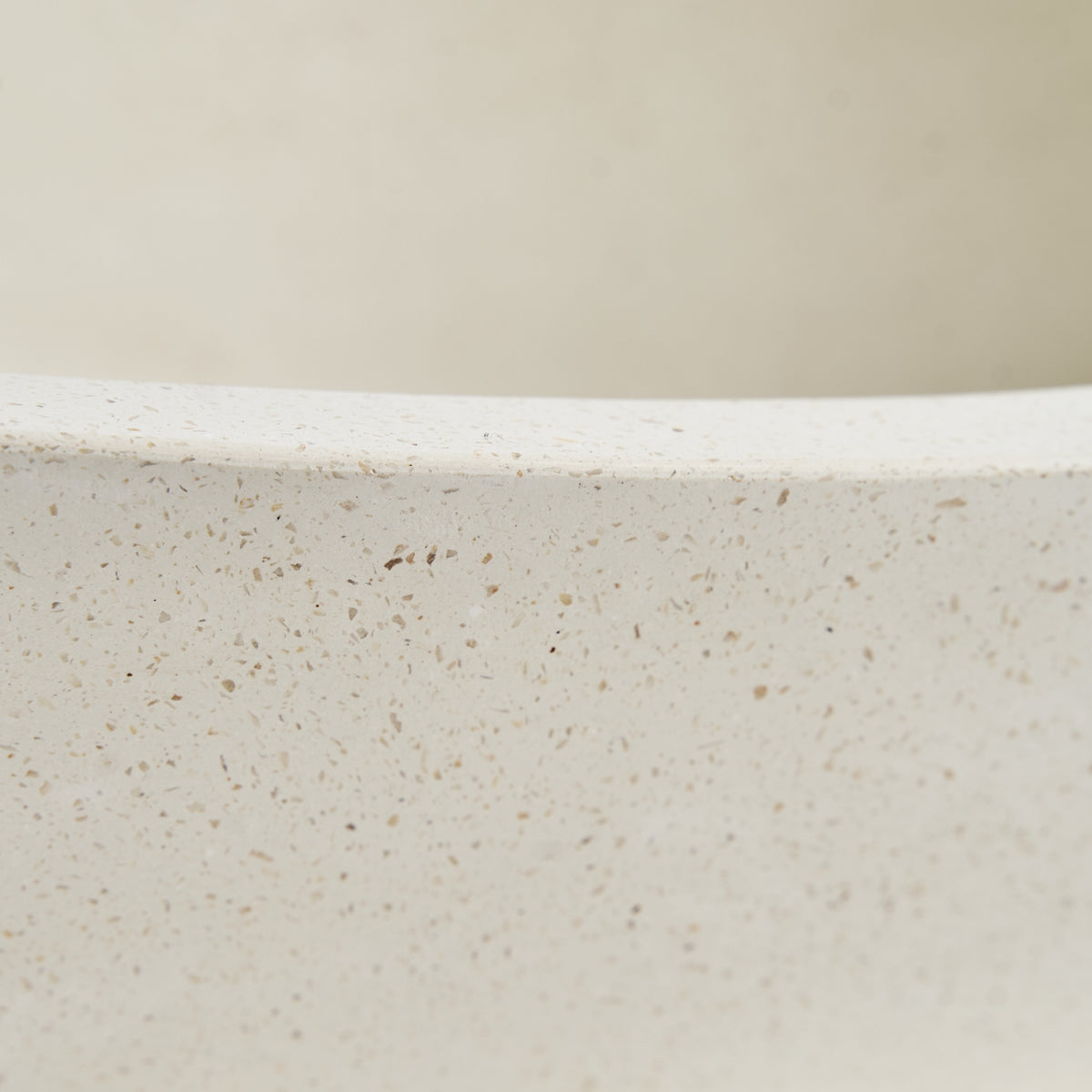 Lavabo de terrazo blanco Asilah