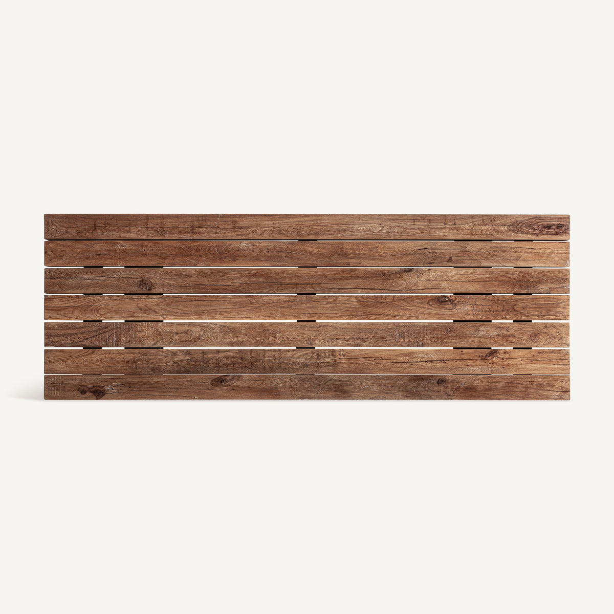 Mesa alta de comedor de madera recuperada Laujar
