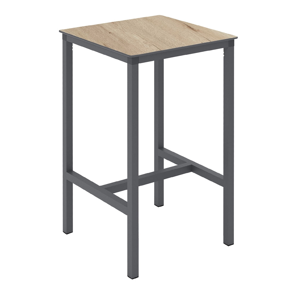 Mesa alta de exterior de aluminio Giorgia