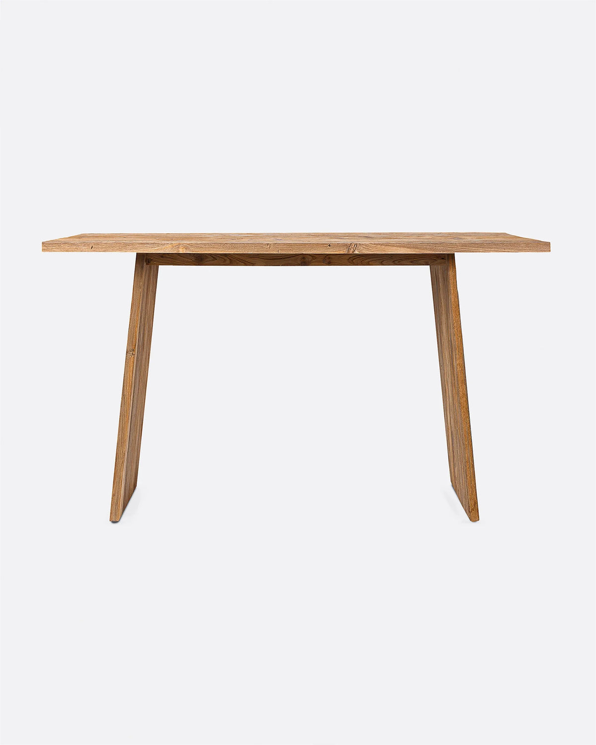 Mesa alta de teca reciclada Erosi