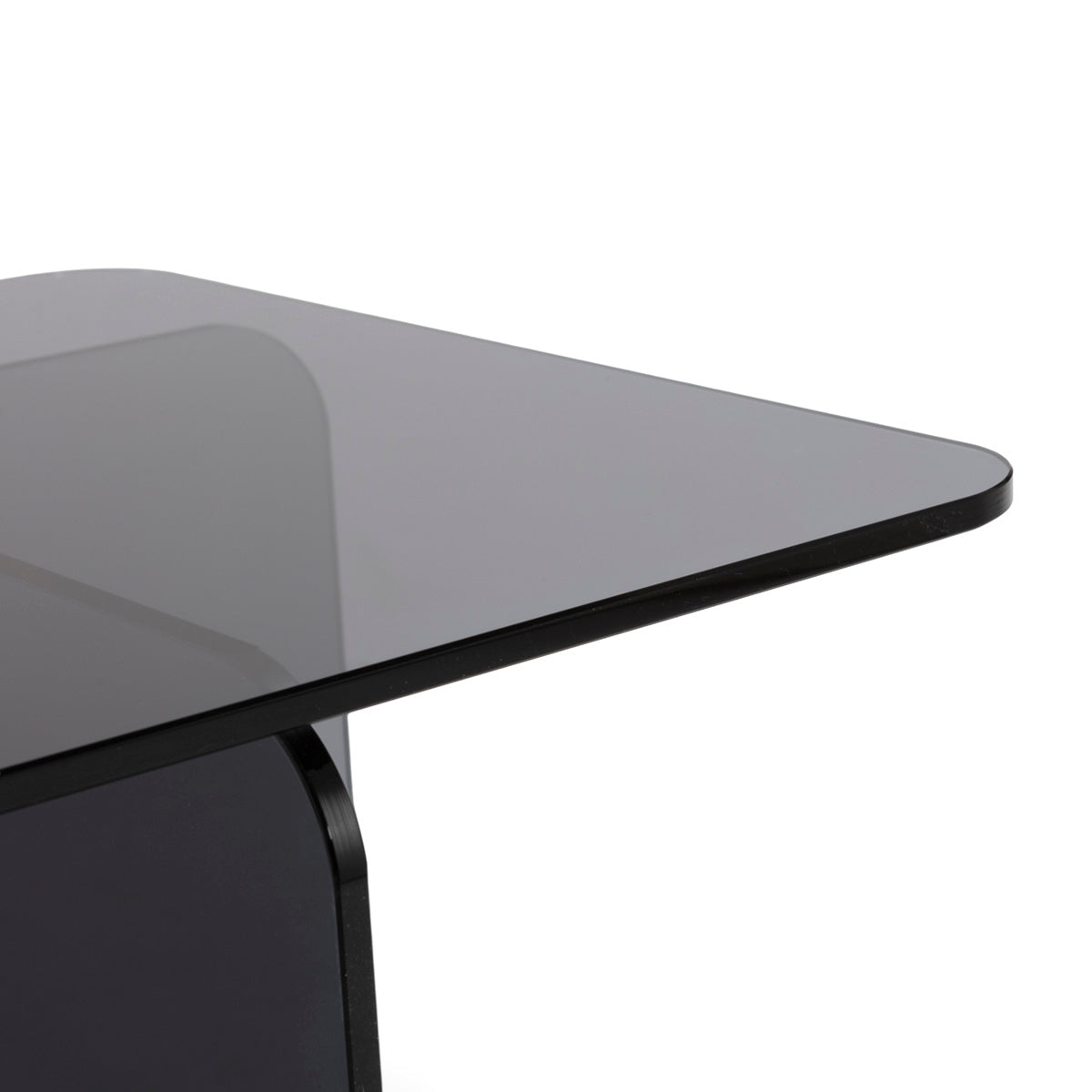 Mesa auxiliar de cristal Pefki