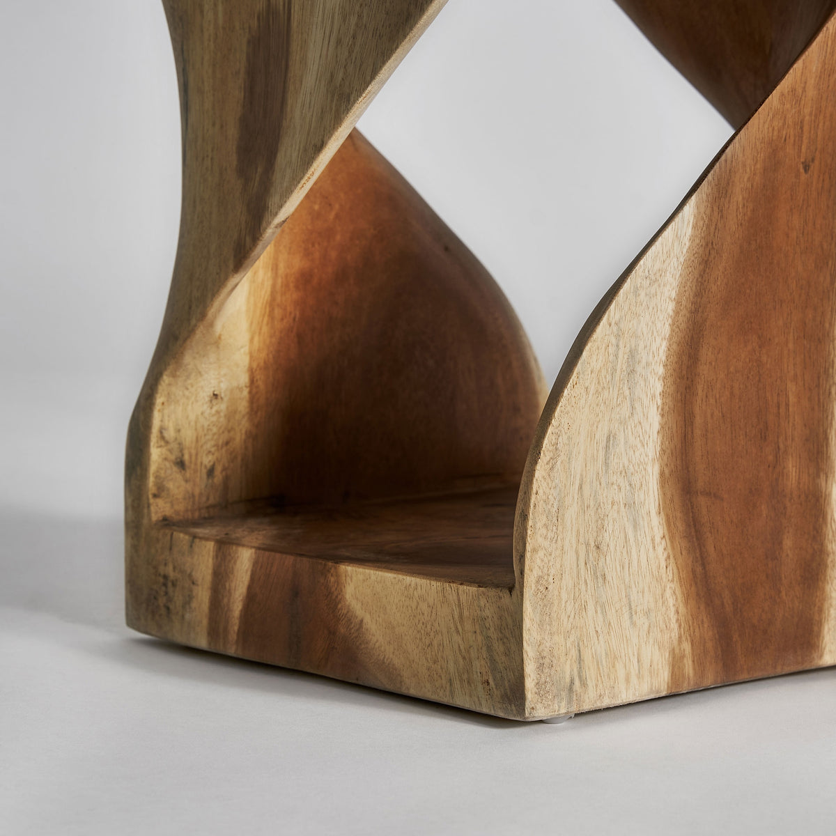 Mesa auxiliar de madera de acacia Palmera