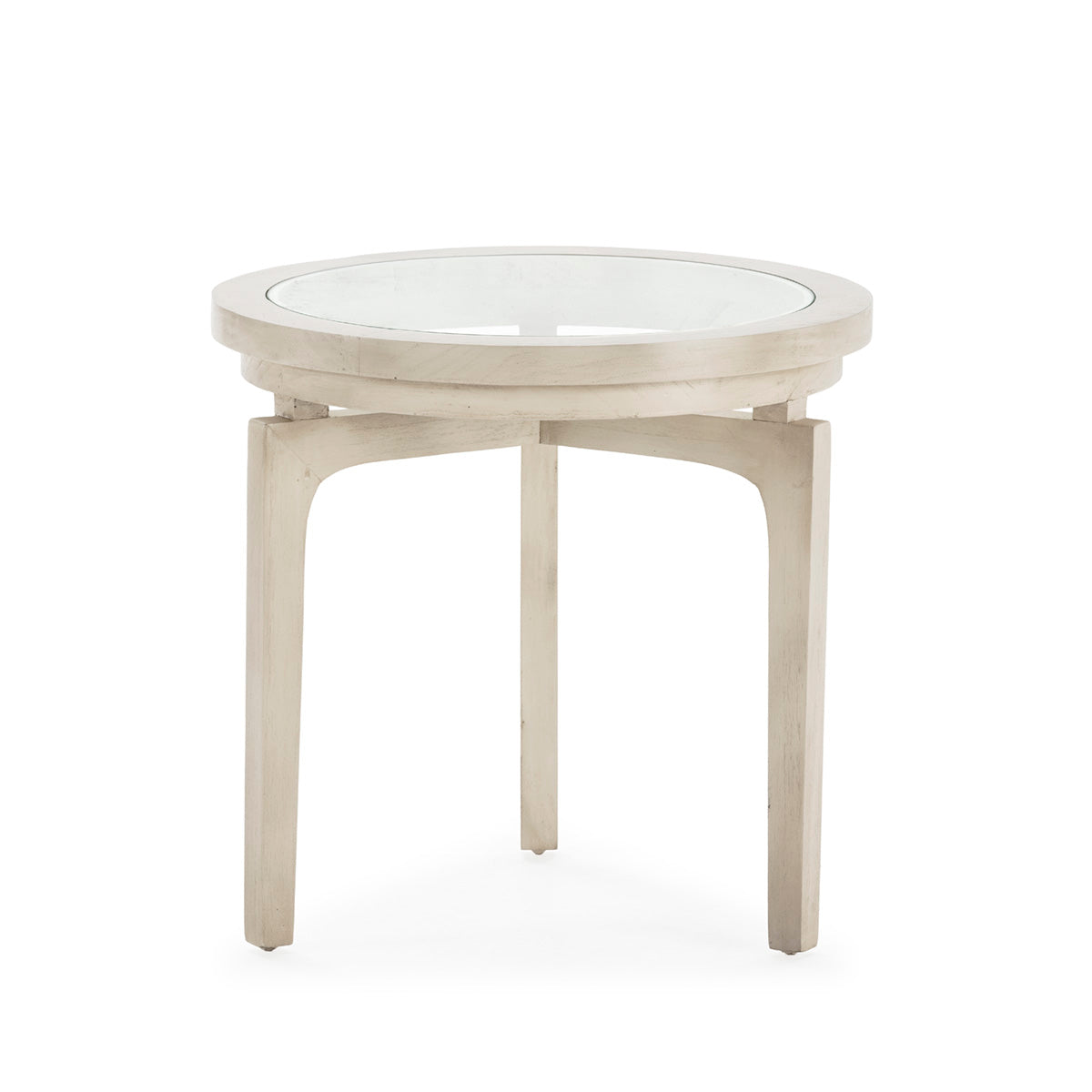 Mesa auxiliar de madera de cedro Mentana