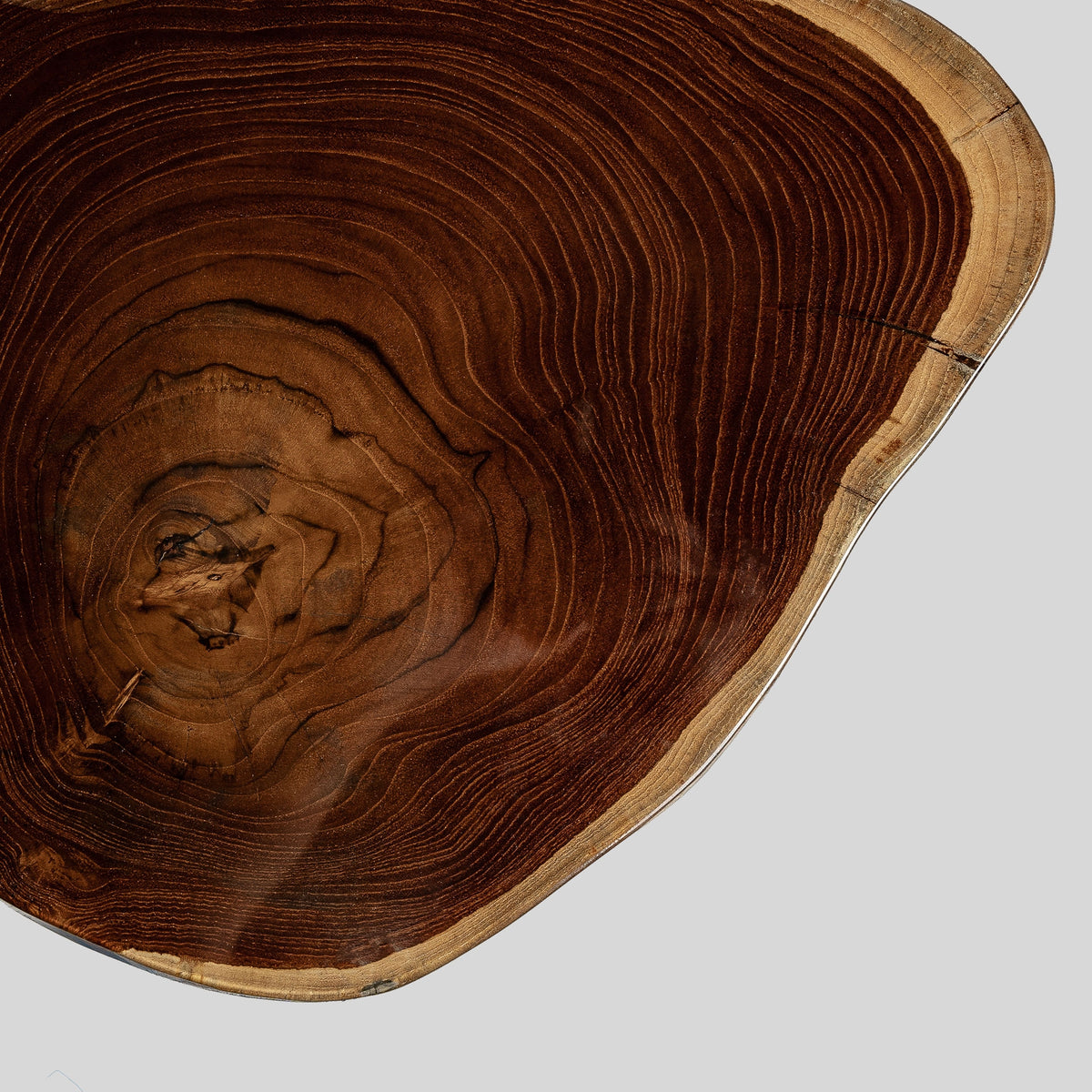 Mesa auxiliar de madera de suar Espliego