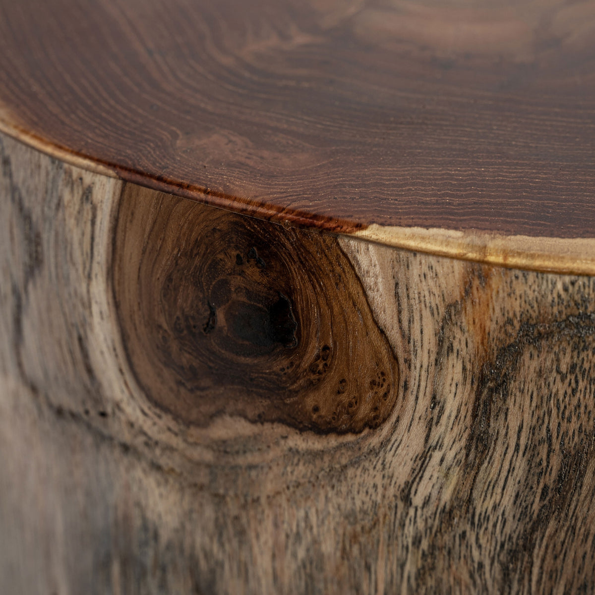 Mesa auxiliar de madera de suar Espliego