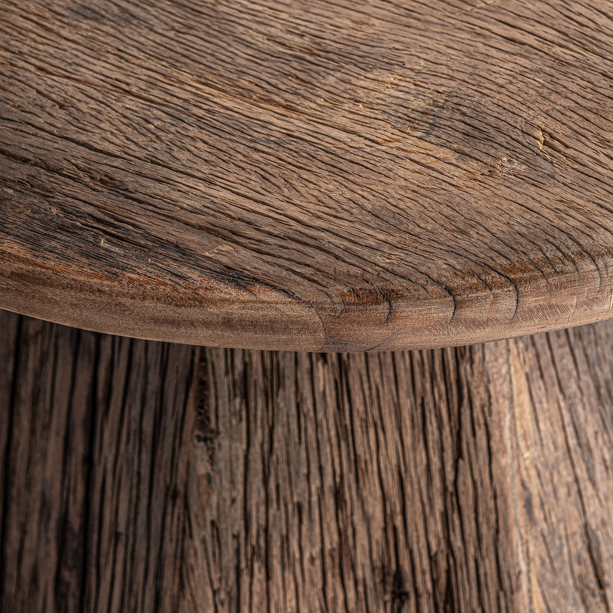 Mesa auxiliar de madera recuperada Trevélez