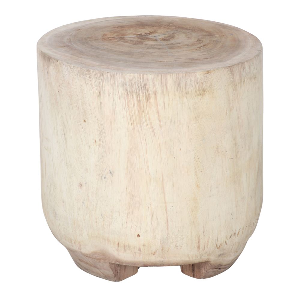Mesa auxiliar de tronco Gael