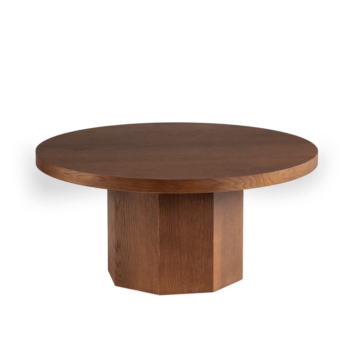 Mesa de centro de chapa de roble Aspropyrgos