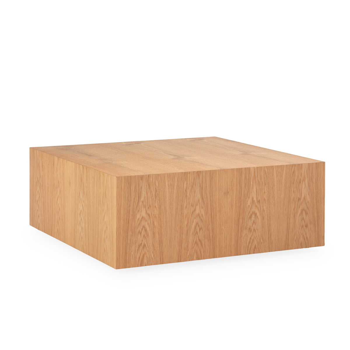 Mesa de centro de chapa de roble Cadaqués