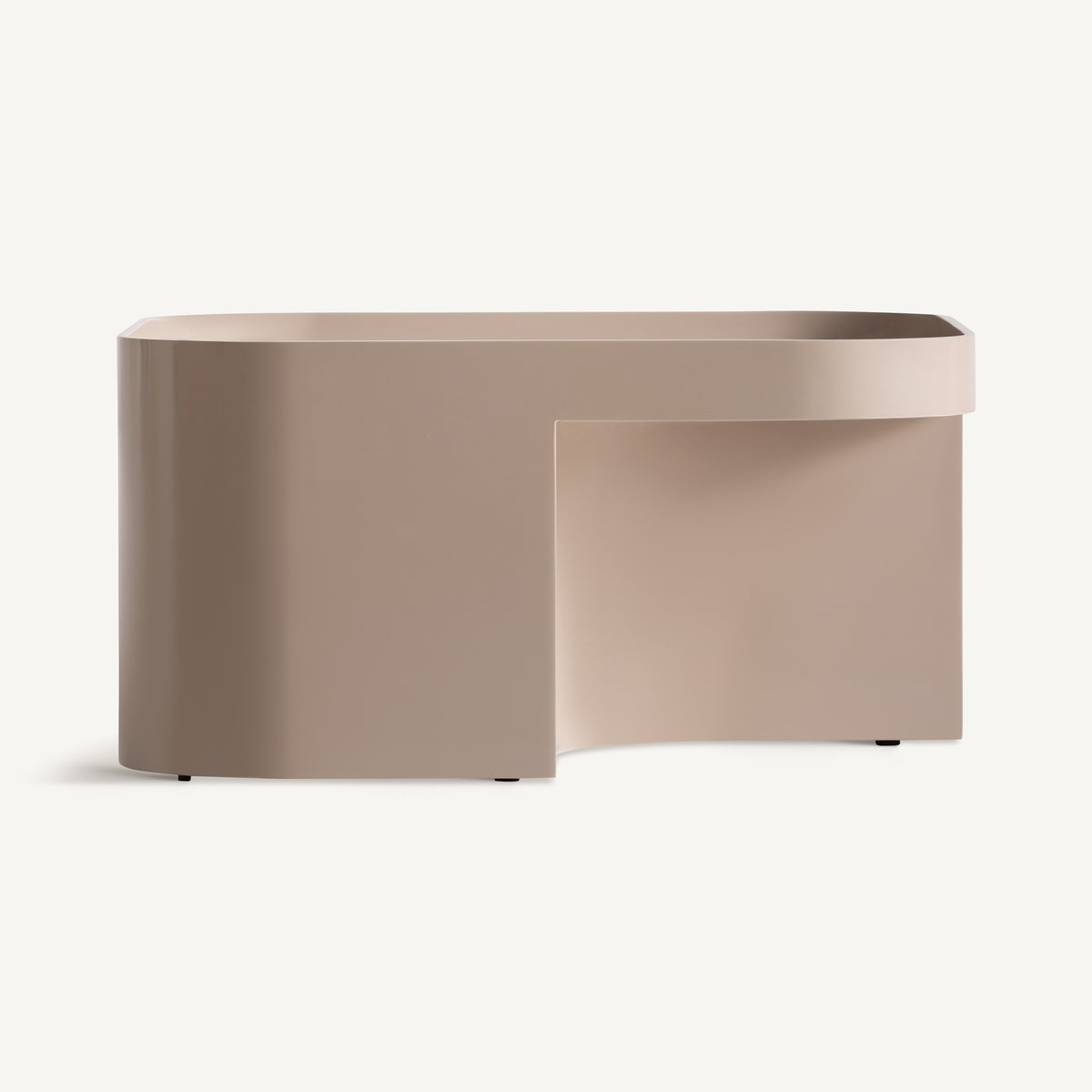 Mesa de centro de DM beige Zahora 70 cm