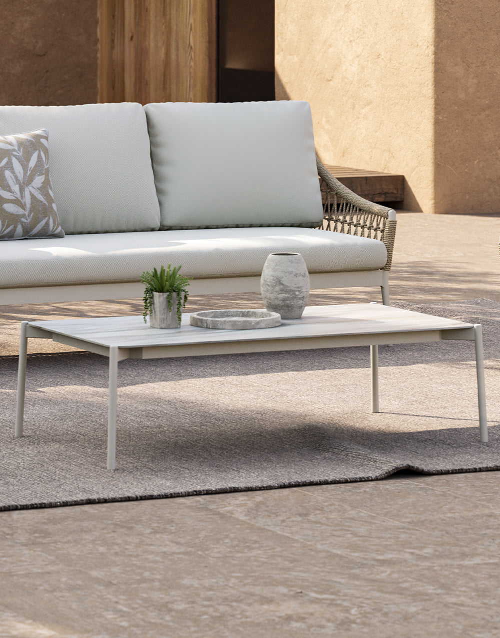 Mesa de Centro de Exterior Abadín