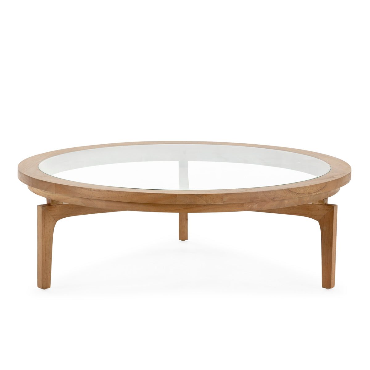 Mesa de centro de madera de cedro Tortona