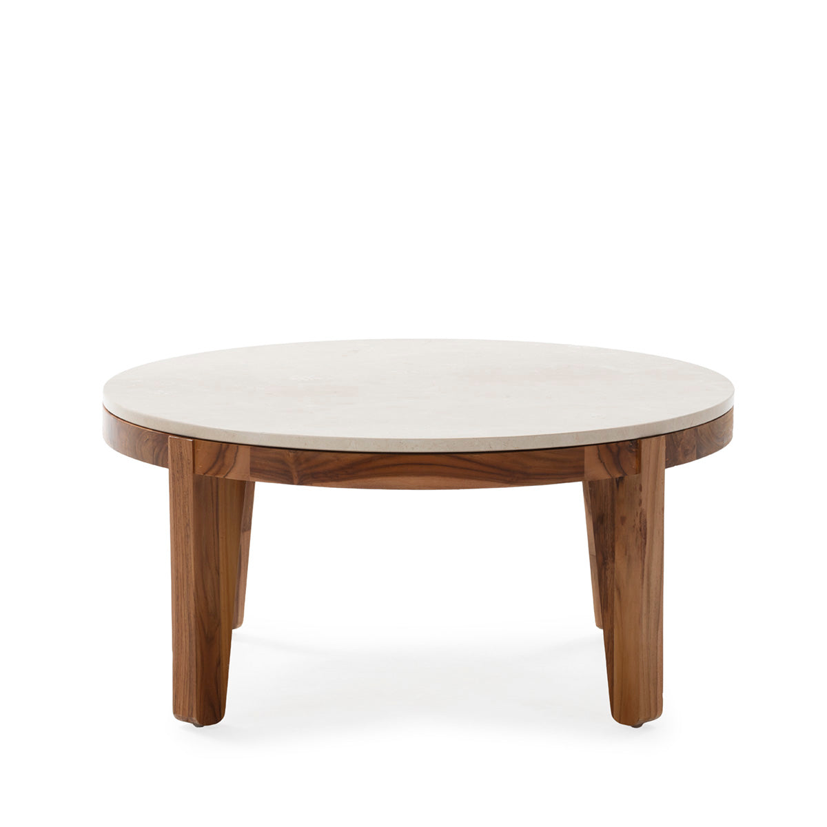Mesa de centro de madera de teca Vinateros