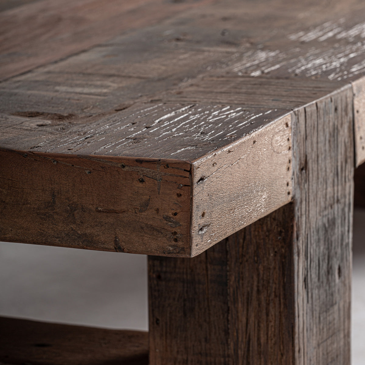 Mesa de centro de madera recuperada Lerici