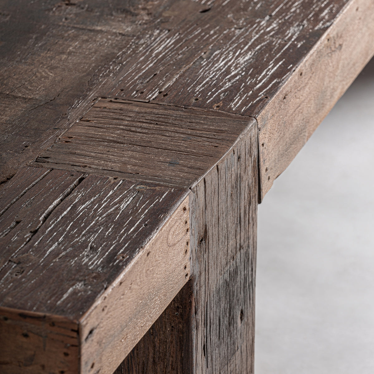 Mesa de centro de madera recuperada Lerici