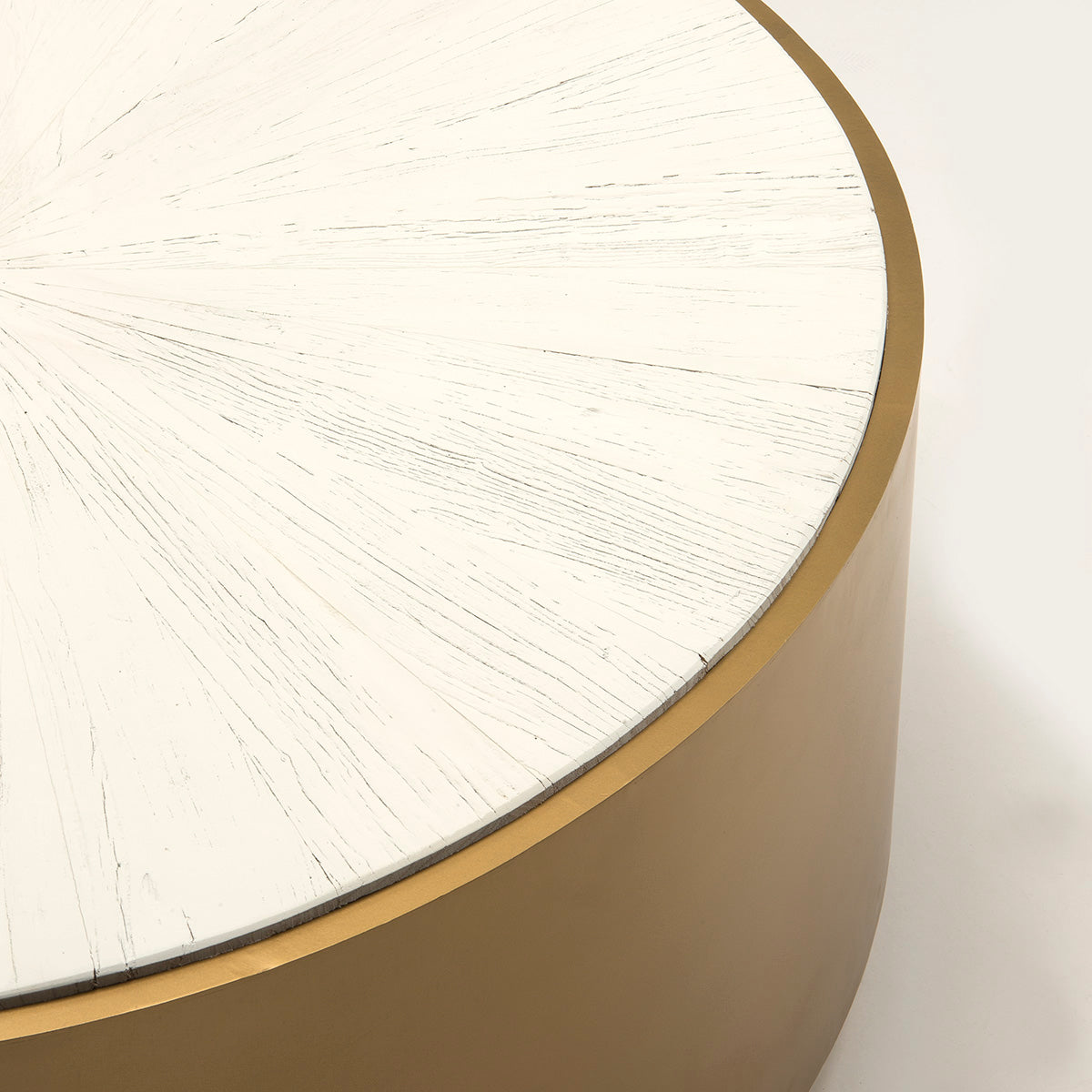 Mesa de centro de madera y metal Capraia