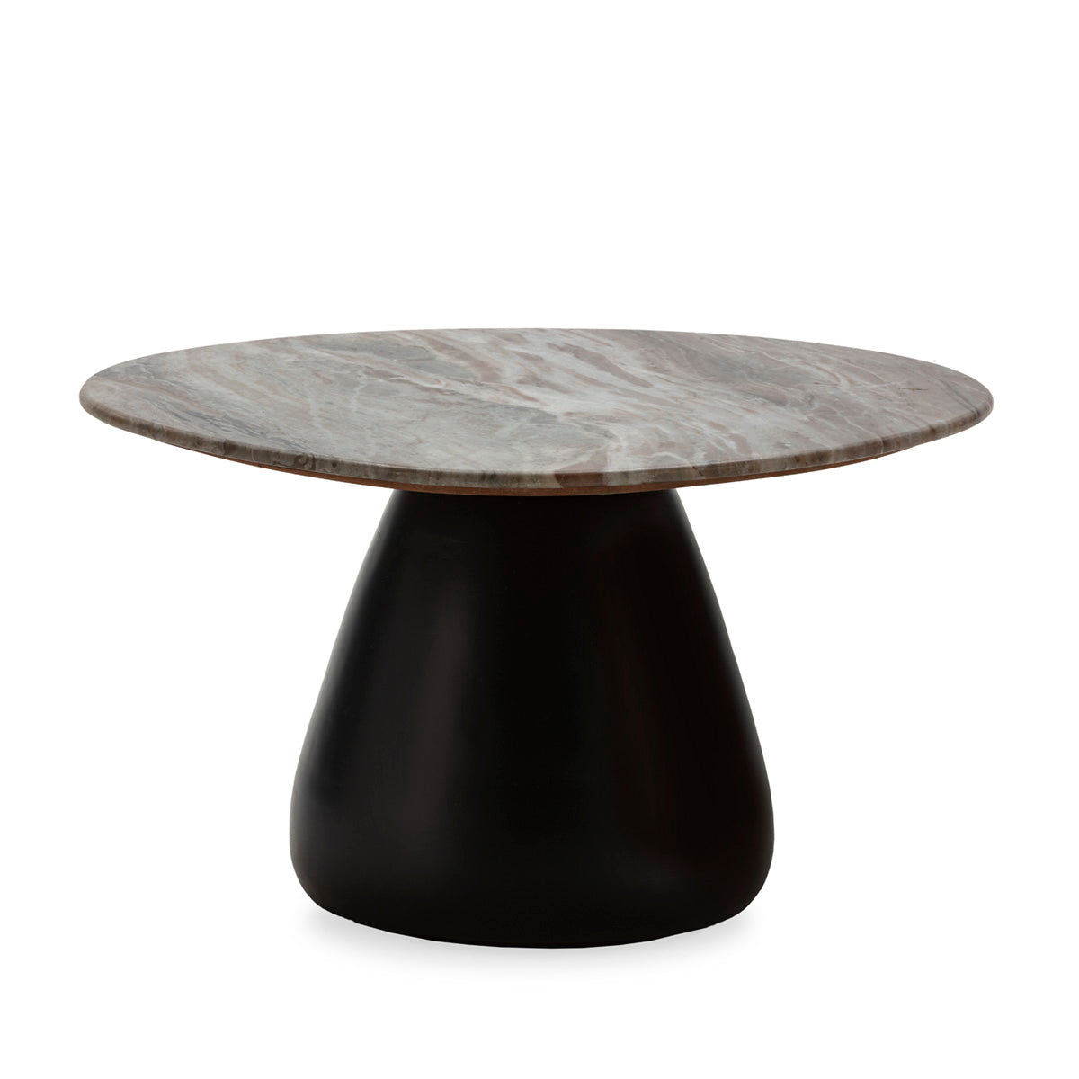 Mesa de centro de mármol y mango Glyfada