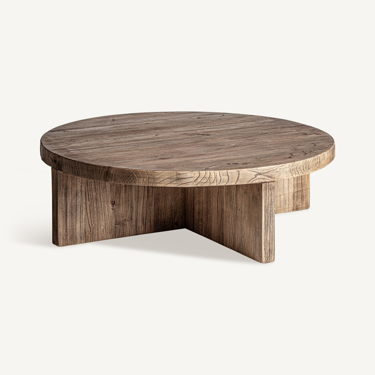 Mesa de centro de olmo Ventotene