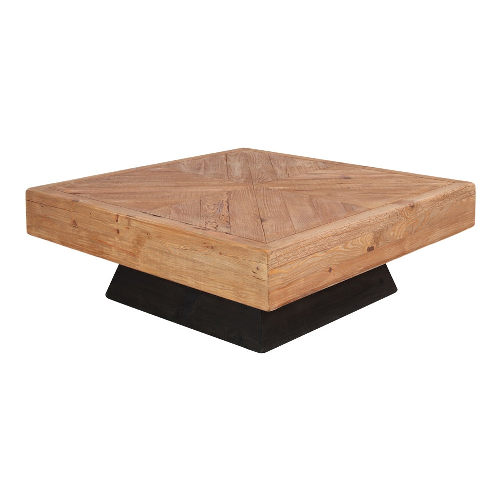 Mesa de centro de pino reciclado Eltanin