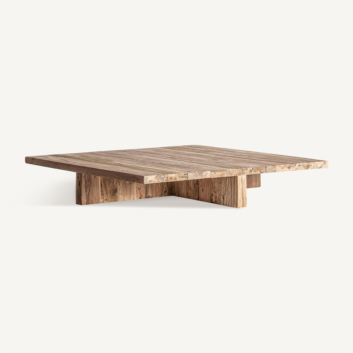 Mesa de centro de teca reciclada Alicudi