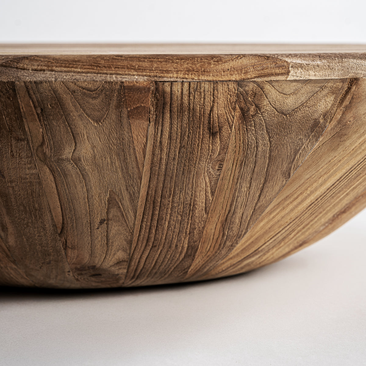 Mesa de centro de teca reciclada Furore 80 x 80 cm