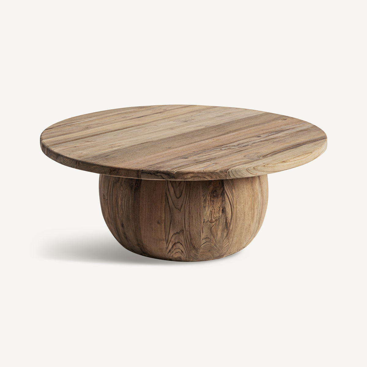 Mesa de centro de teca reciclada Furore 90 x 90 cm