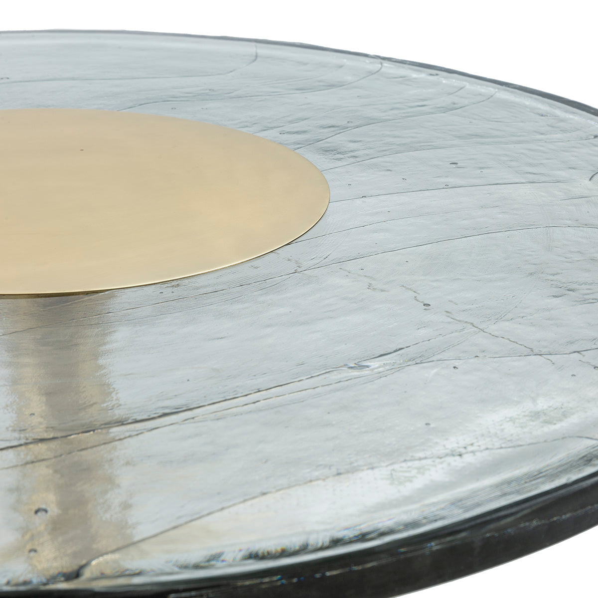 Mesa de centro de vidrio y aluminio Benalmádena