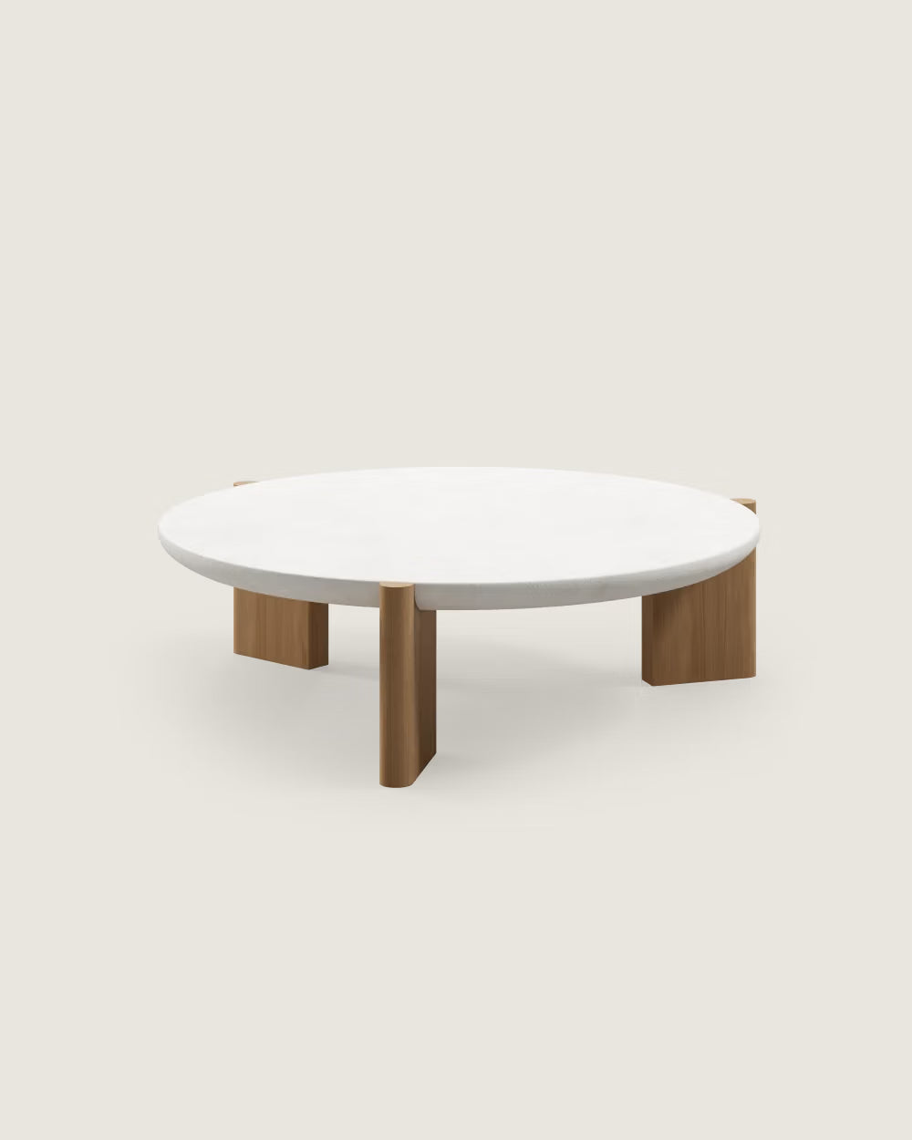 Mesa de Centro Nora Roble Ø100 cm