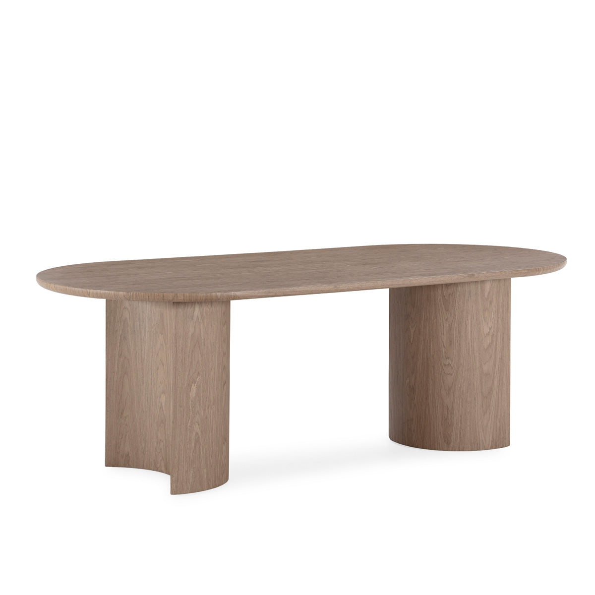 Mesa de comedor de chapa de álamo Valadares