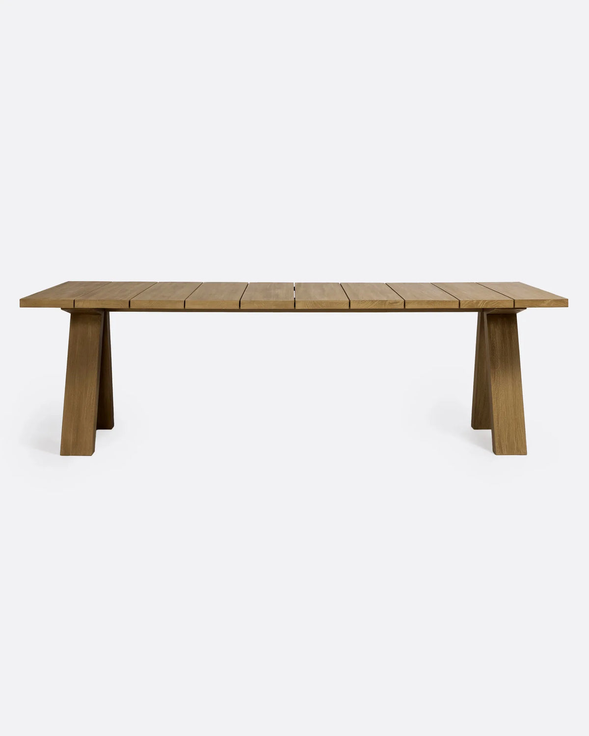 Mesa de comedor de exterior de teca Batu