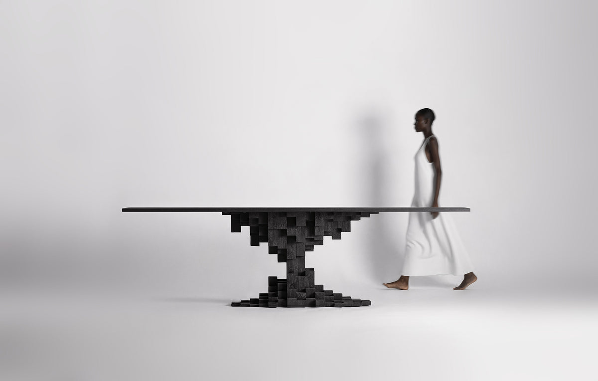 Mesa de comedor de madera de mango Garrucha 290 cm