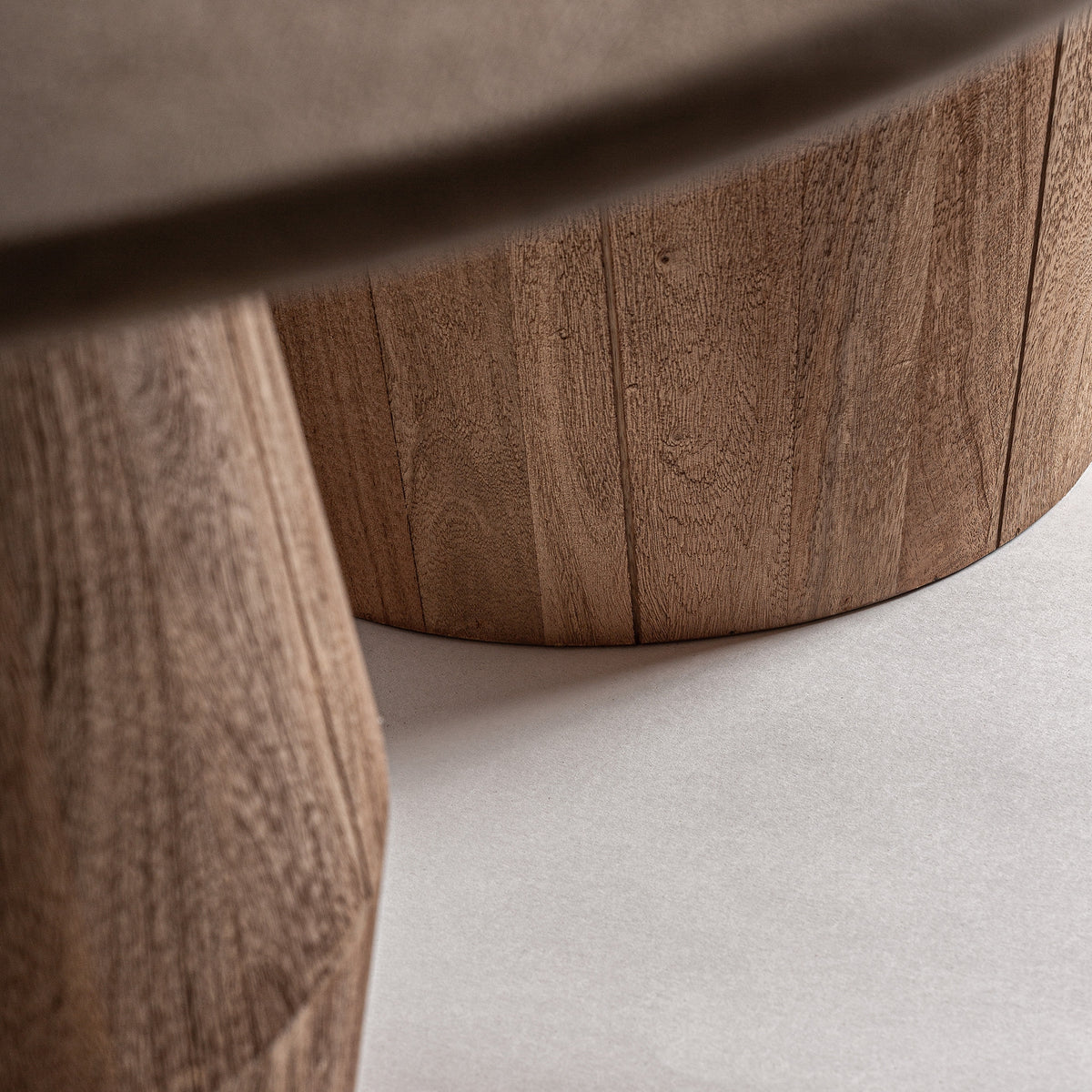 Mesa de comedor de madera de mango Mojácar 220 x 110 cm