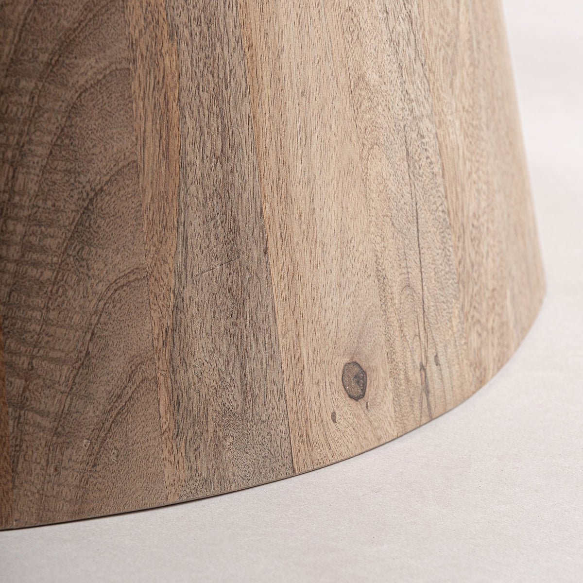 Mesa de comedor de madera de mango Níjar 150 x 150 cm