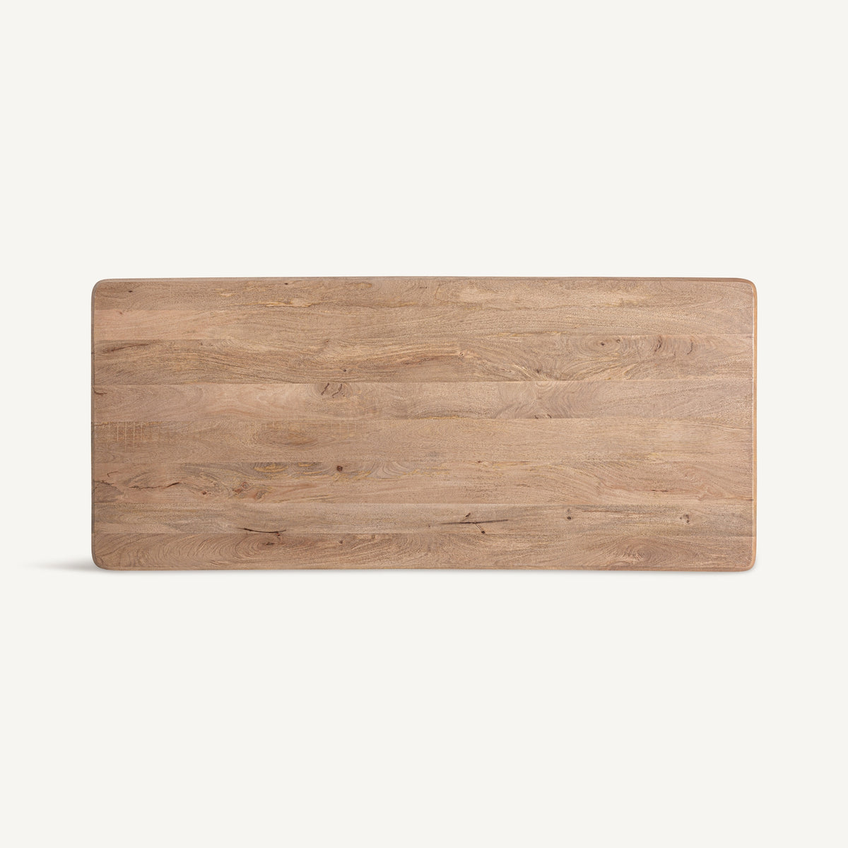 Mesa de comedor de madera de mango Rubite