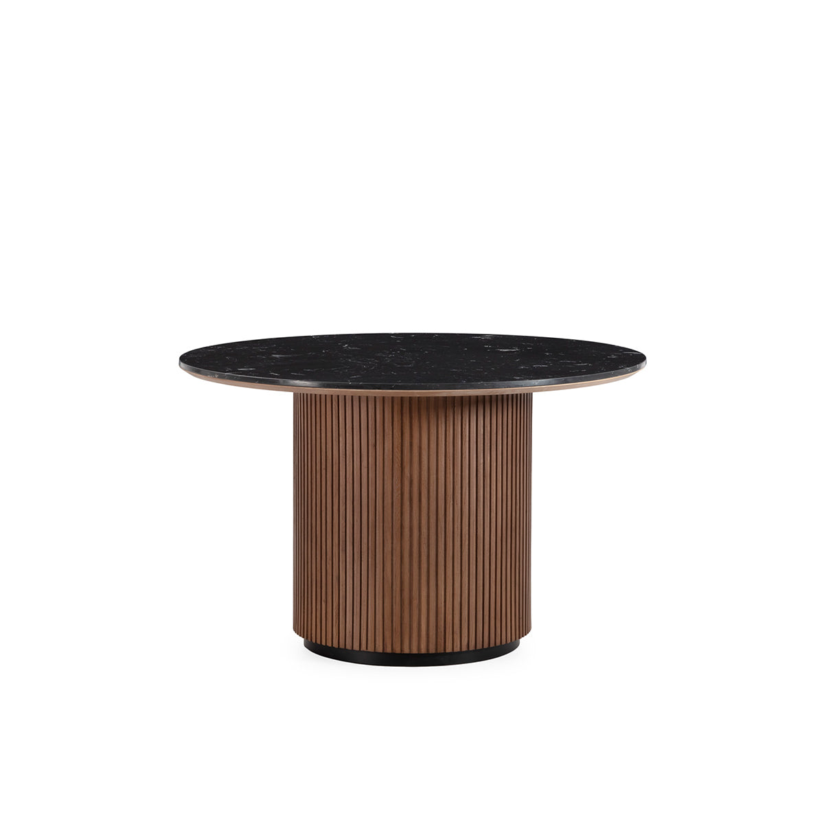 Mesa de comedor de madera de olmo Metamorfosi