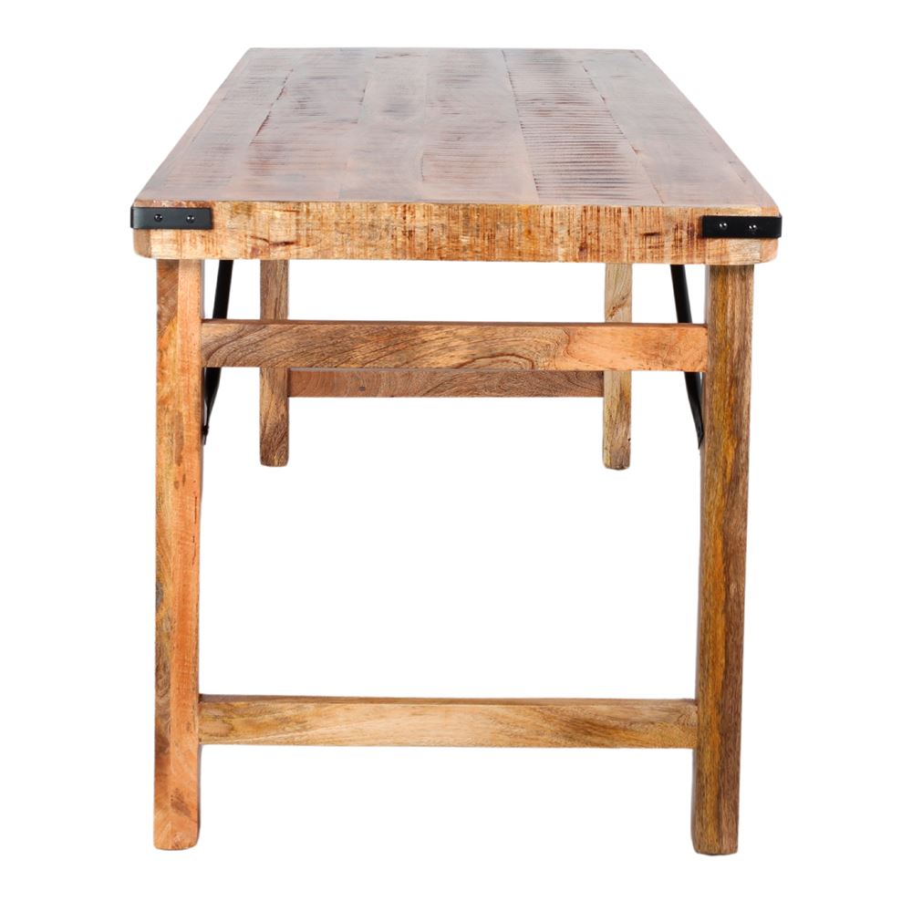 Mesa de comedor de madera envejecida Maribel