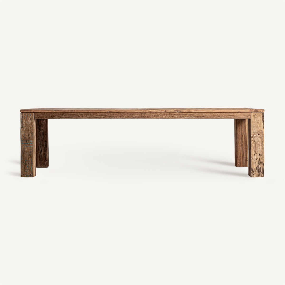 Mesa de comedor de madera recuperada Cáñar