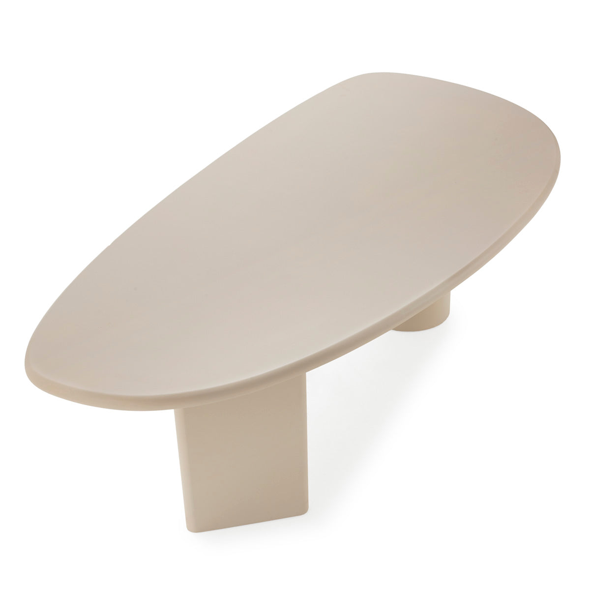 Mesa de comedor de piedra y resina Casamassima