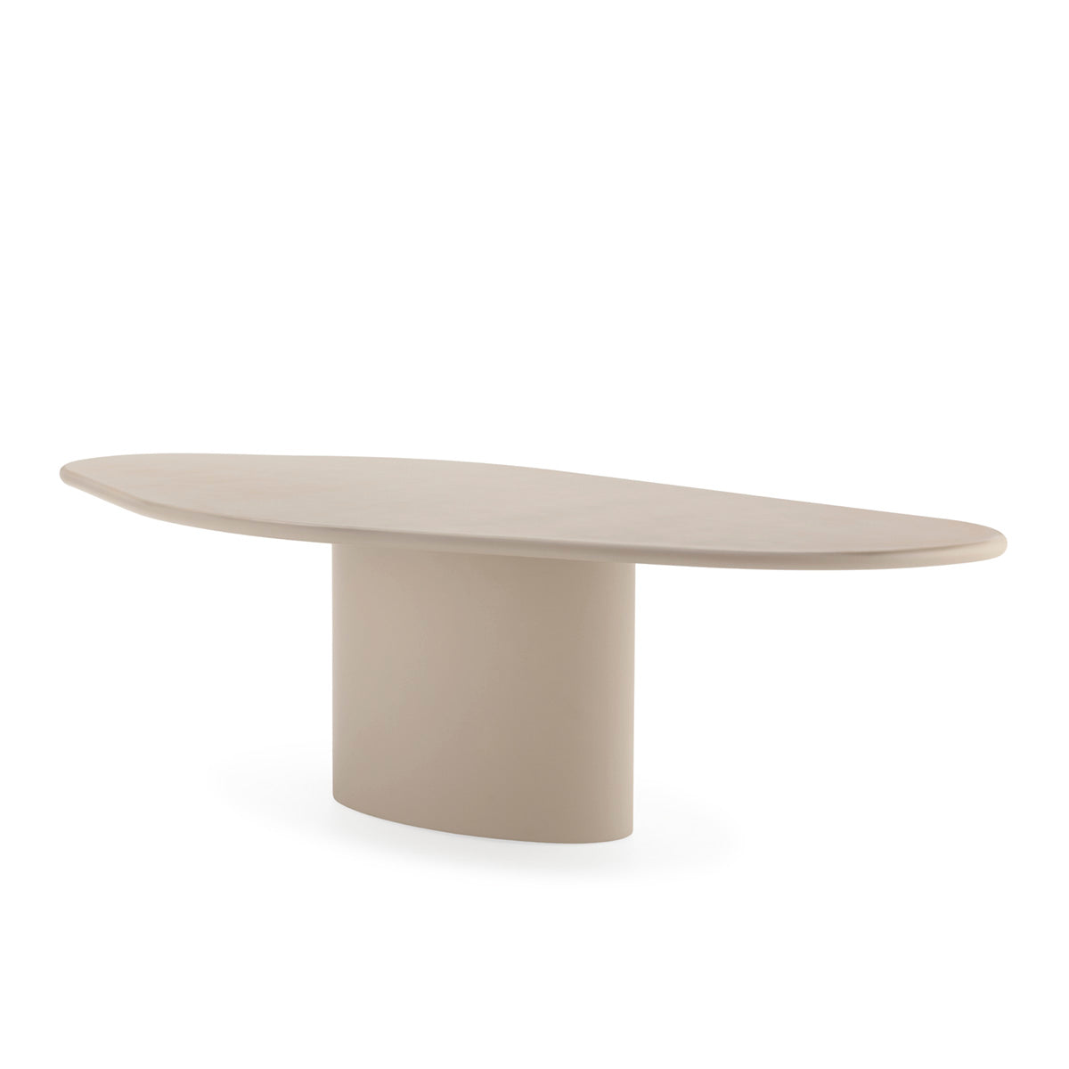 Mesa de comedor de piedra y resina Tradate