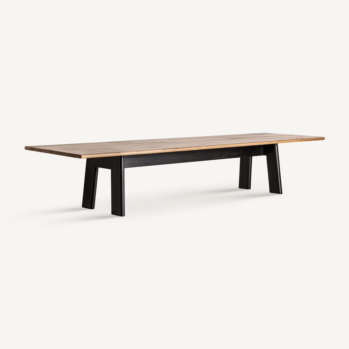 Mesa de comedor de roble y mango Rodalquilar 400 cm