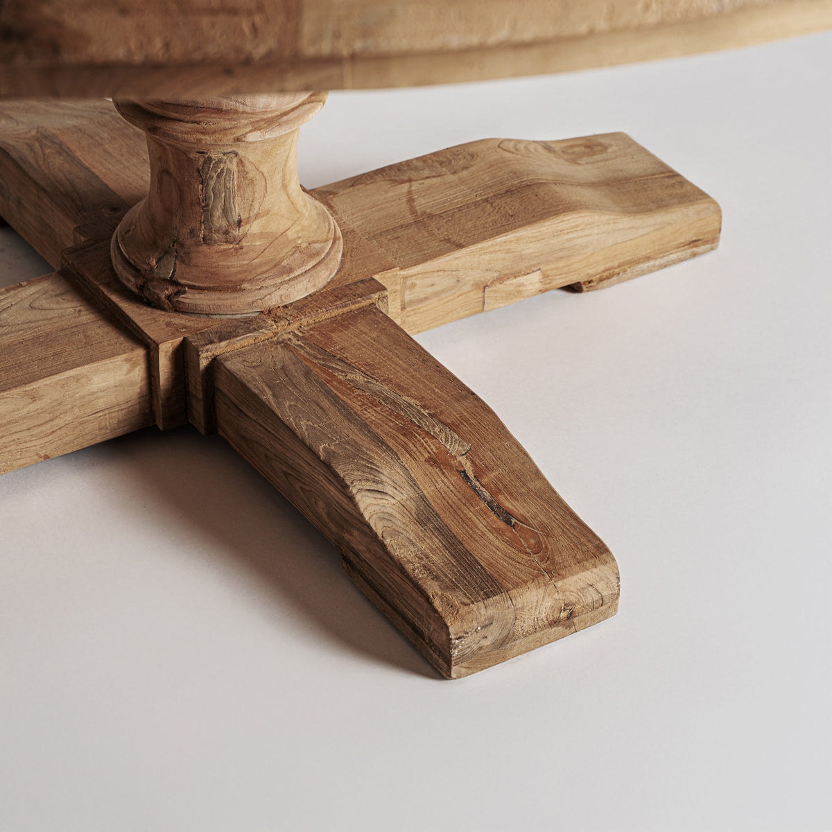 Mesa de comedor de teca reciclada Albondón