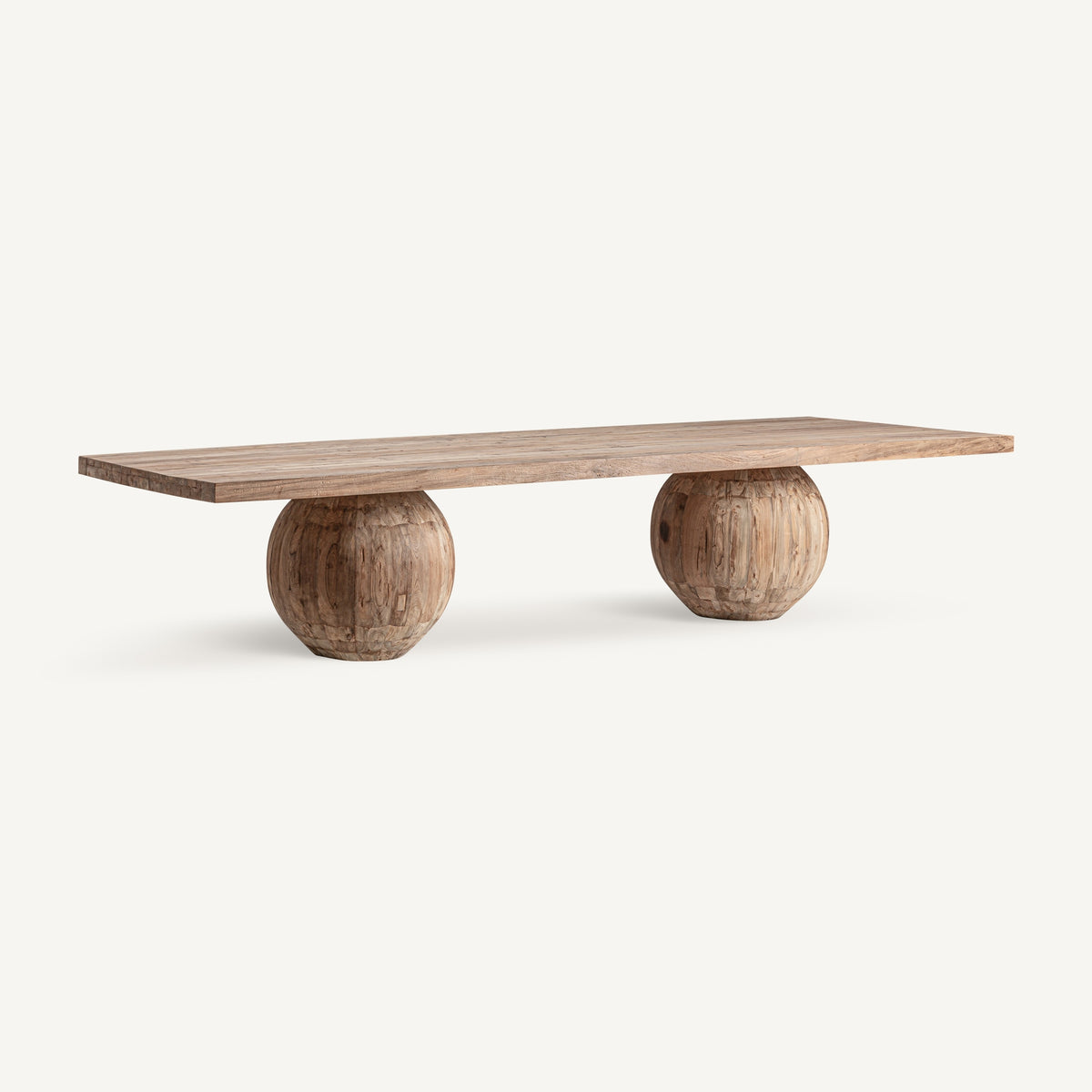 Mesa de comedor de teca reciclada Mehdia