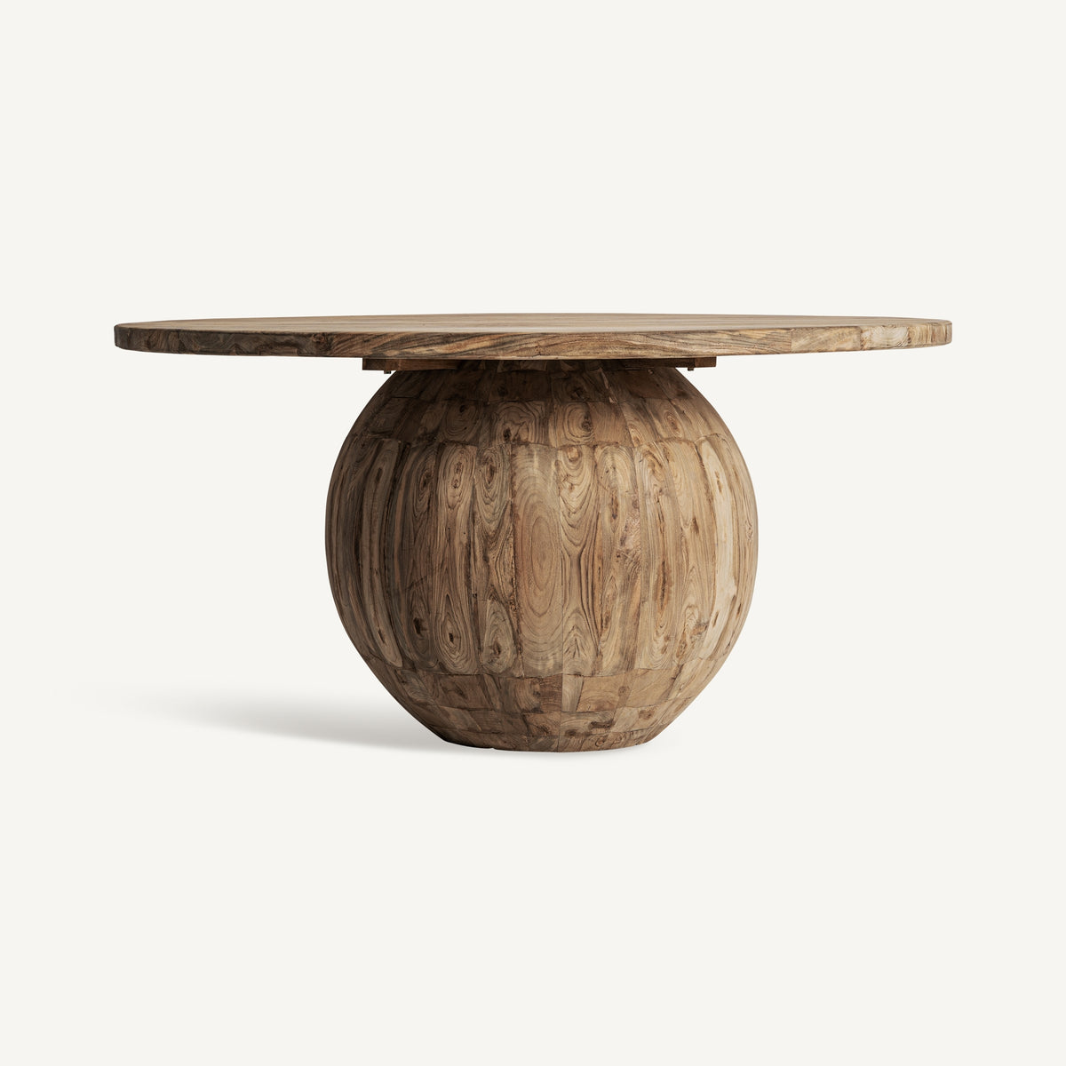 Mesa de comedor de teca reciclada Murtas