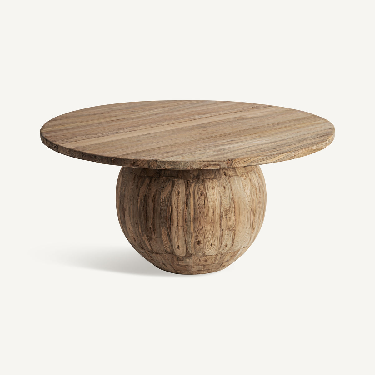 Mesa de comedor de teca reciclada Murtas