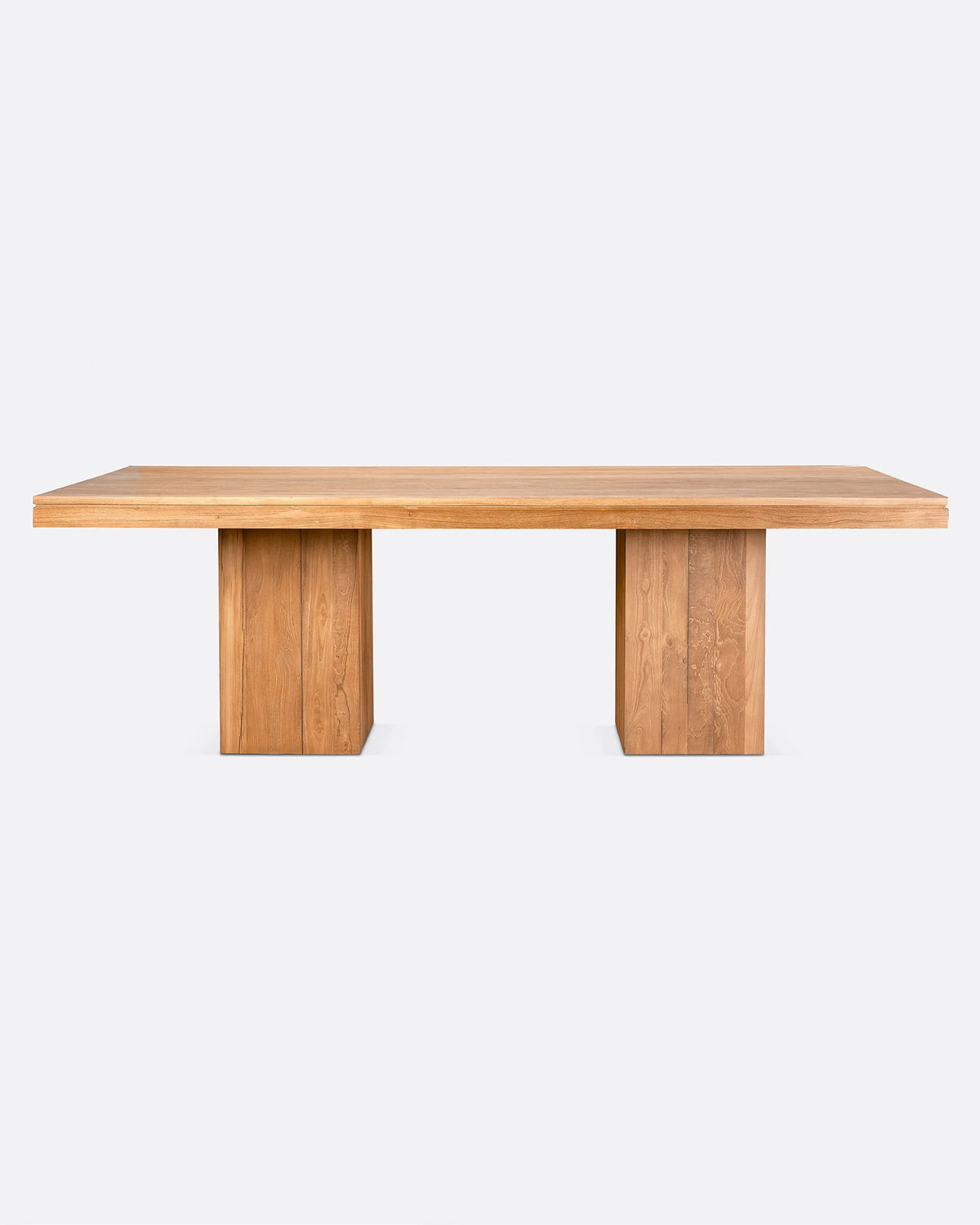Mesa de comedor de teca reciclada Kerbang