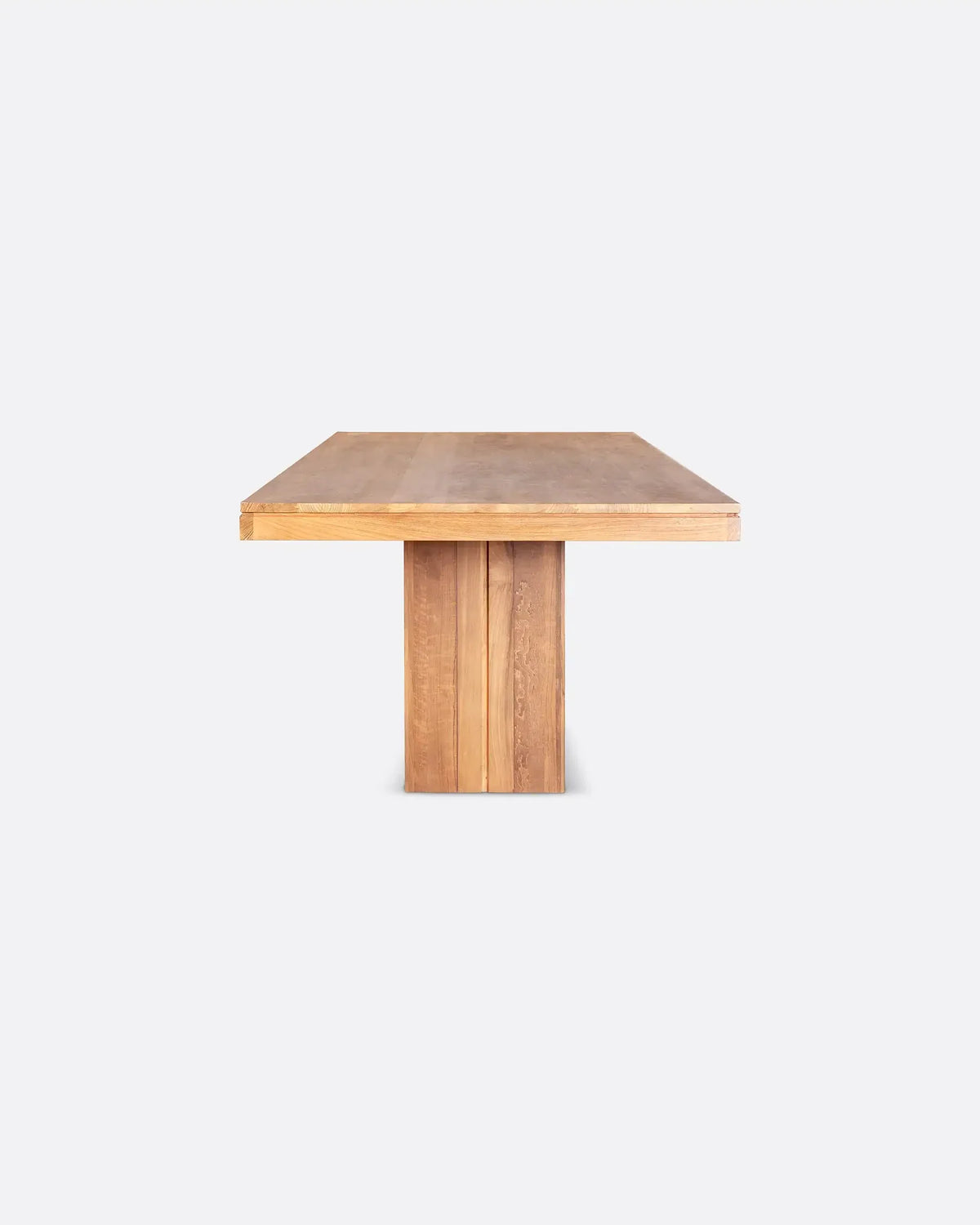 Mesa de comedor de teca reciclada Kerbang