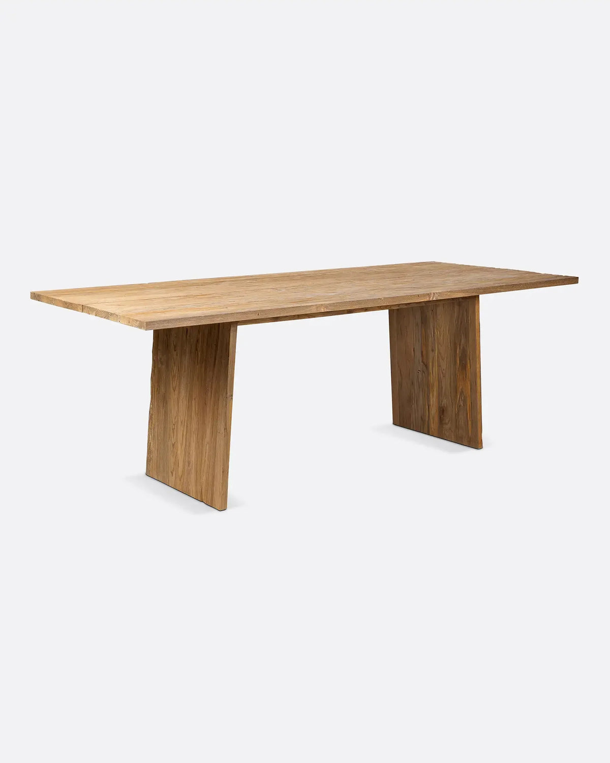 Mesa de comedor de teca reciclada Erosi