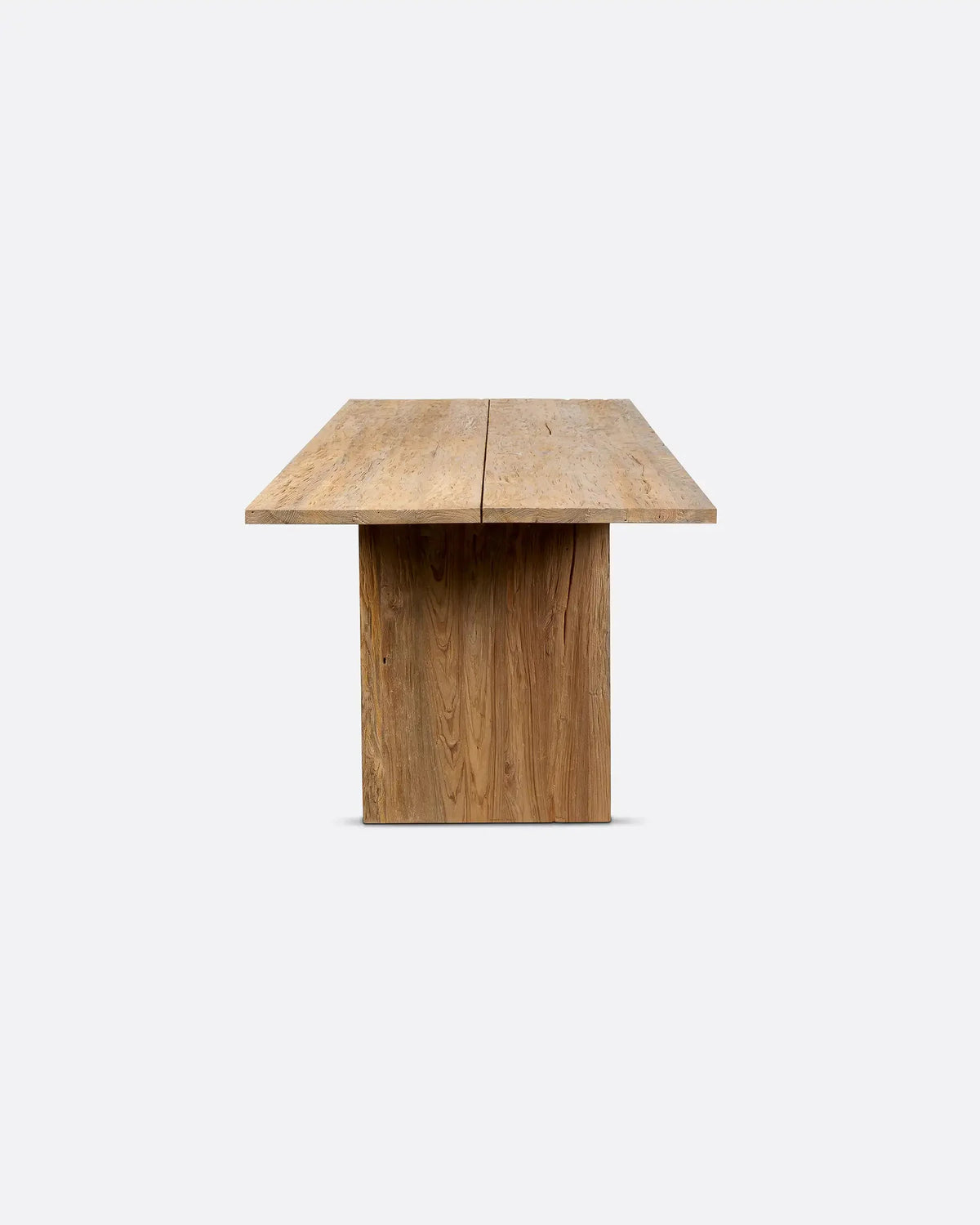 Mesa de comedor de teca reciclada Erosi