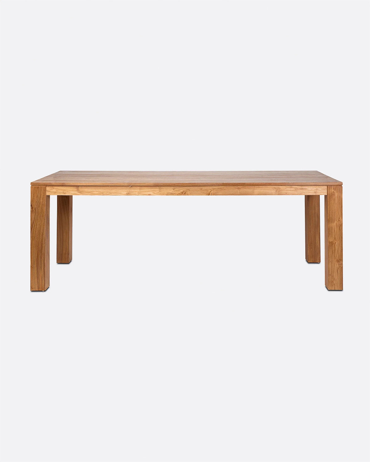 Mesa de comedor de teca reciclada Genesis