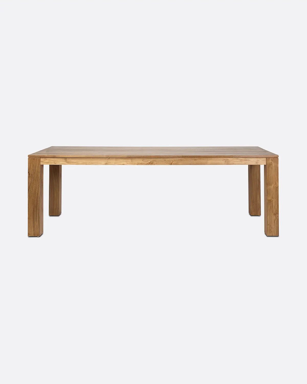 Mesa de comedor de teca reciclada Genesis